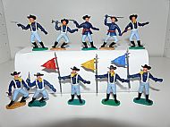1e Série 7th Cavalerie piétons 