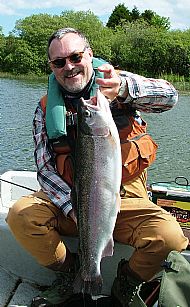 Maurice Neill with super 8lb.rainbow
