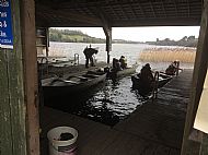 Straw boom ferriers Paul, David, Ian & Terry