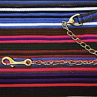 Cushion Web Lead Rein with Chain