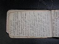 extract from his diary