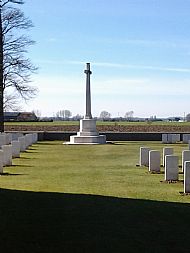 Monument in grave yard