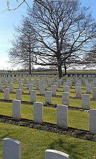 Graveyard at Le Touret