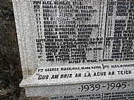 one of 5 memorials his name is on this one is at Balmacara