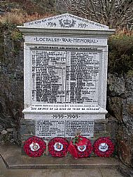 Memorial at Balmacara