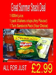 RED HOT SNACK DEALS!!!!