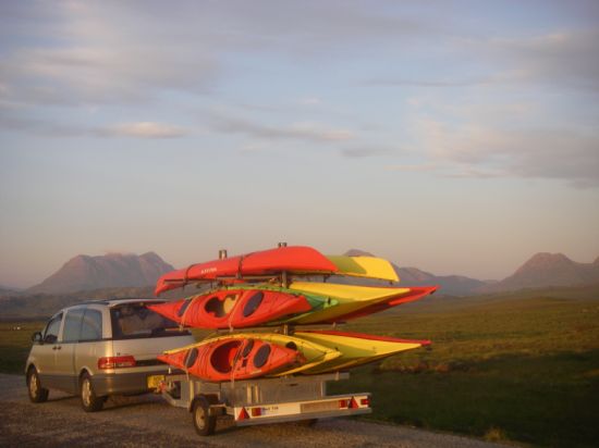 transporting boats to the summer isles