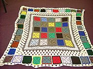 Crochetted Granny Squares Blanket