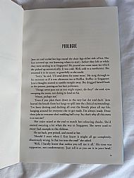 Sojourn in Singapore, first page