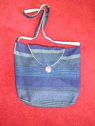 Skye Batik remnant bag