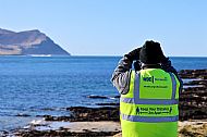 shorewatch volunteer at ness point