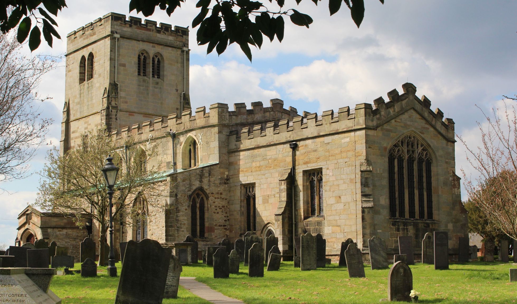 exterior of st mary's plumtree 2016
