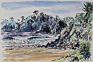 Sea Cliffs, Wooleys Bay, Matapouri