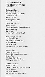 Mighty Midge - words