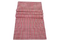 RED CHECK TABLE RUNNER