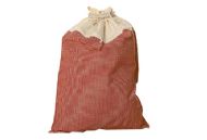 RED CHECK LAUNDRY BAG