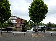 moored in the arm at Ellesmere