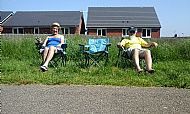 Enjoying the sun at Nantwich