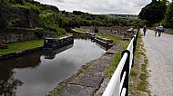 Moored in Buxworth basin