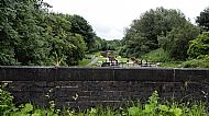 Crossing the Trent and Mersey canal
