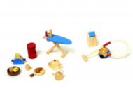 Dolls house kitchen accessory set