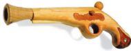Wooden pirate pistol