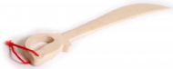 Large wooden pirate sword