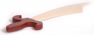 Small wooden pirate sword