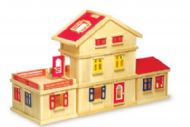 Garage and balcony can be used as a entention to the large dolls house as shown in the picture