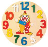 Clown learning clock
