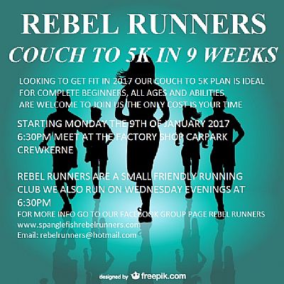 Rebel Runners Crewkerne Couch To 5k In 9 Weeks