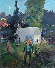 Moon rise Belladrum