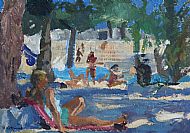 In the cool of the shade