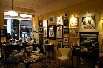 the yellow door, queen street, dumfries