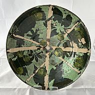 Decorated pasta bowl (interior view)