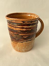 Wheel-thrown mug