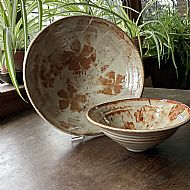 Two decorated bowls