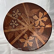 Decorated interior of bowl