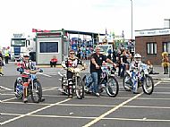 Ready for ride out at weymouth carnival