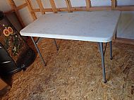 Small folding table