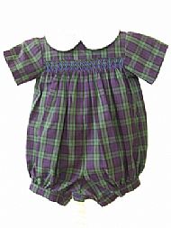 Smocked Romper Suit