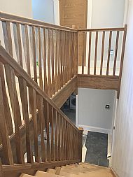 Oak staircase