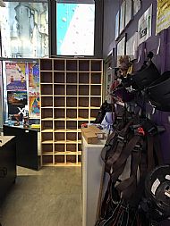 XC Hemel Climbing Shoe storage