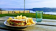 Picnic on the shore