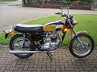 Tony Turner's Bonneville T120 R 1971