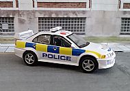 Mitsubishi Evolution Police Traffic Car