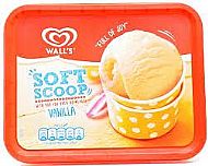 Walls soft scoop vanilla ice cream