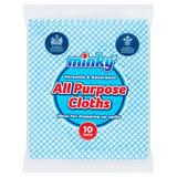 All purpose blue cloths - 10 pk