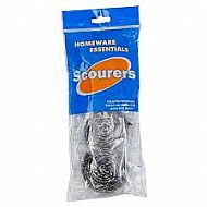 Stainless steel scourers