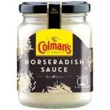 Colmans horseradish sauce 136g